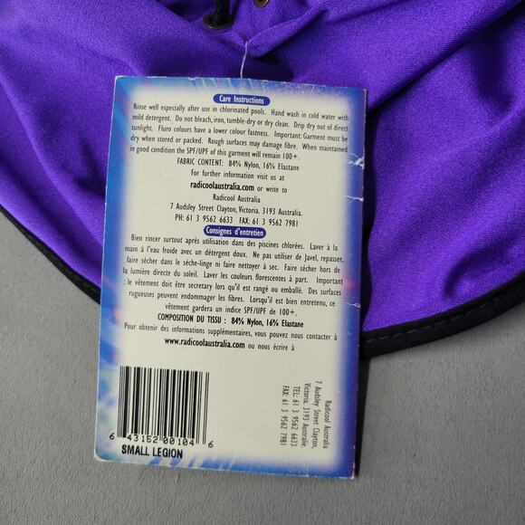 Radicool Hat Cap Strap Back Small UV Sun Protection Kids SPF 50+ Outdoor Summer - Picture 15 of 16